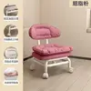 Pink upgraded soft backrest with thickened cloud-like cushion
