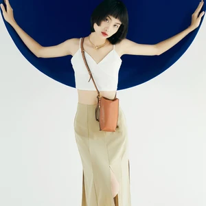 Fashion Designer Leisure Leather Women Bag Famous Crossbody Lady Phone Bags Real Leather