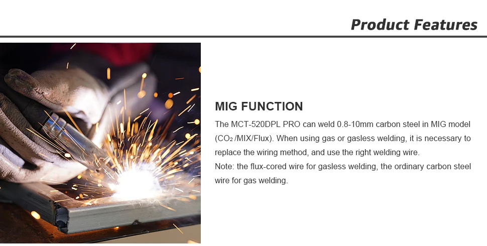 Andeli MCT-520DPL PRO Welder - 5 IN 1 Multifunctional Machine