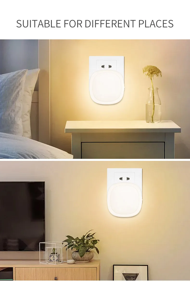 Pir Motion Sensor Lamp Indoor Wall Light Automatic Detector Lamp Wireless Sensor Led Night Light