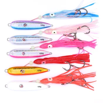 CHEERY 40G-200G ENGETSU Kabura Inchiku Jig, Saltwater Boat Trolling Fishing Lure for Sea Bass – Metal Jig – view 3