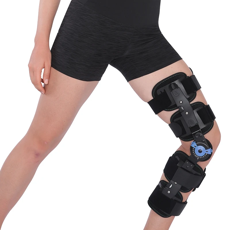 Orthopedic Knee Brace for Rehabilitation Hinged OA Support Joints Fixation Brace