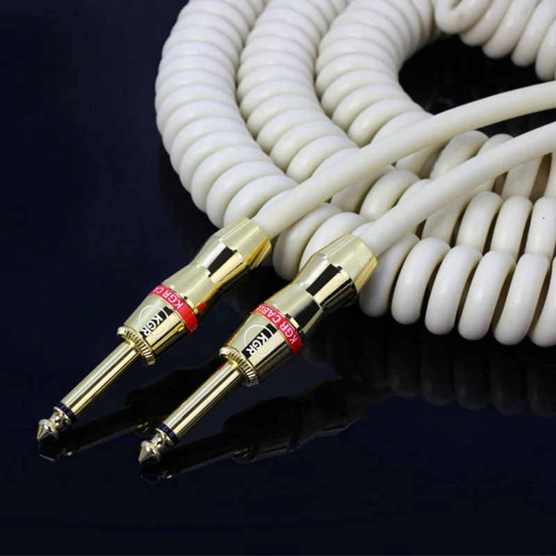 Cable de conector de cable de guitarra de 6.35 mm para guitarra eléctrica y  bajo - 180cm El 180cm Sunnimix Cable de guitarra | Walmart en línea