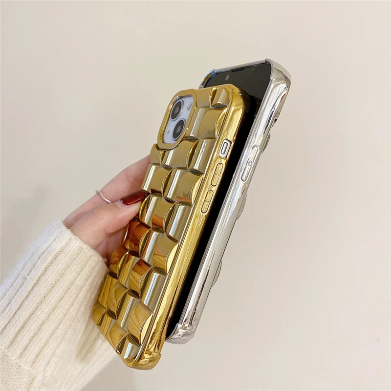 Golden Design Phone Cases Luxury for Iphone 13 Pro Max