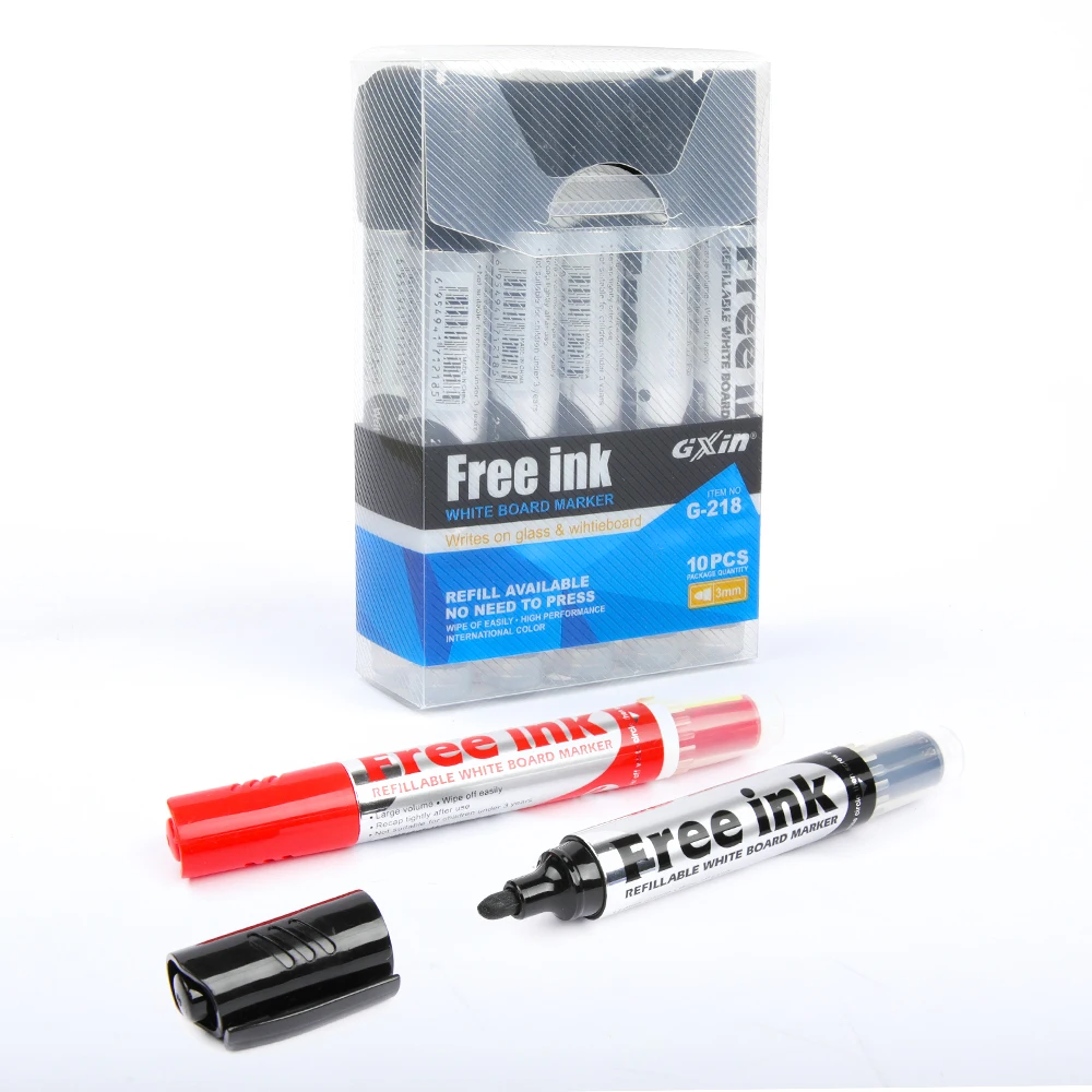 Gxin G218 High Quality And Durable Whiteboard Marker Quick Drying