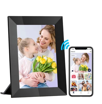 Wholesale OEM 10.1 inch wifi photo video electronic movie picture frame rohs manual digital photo frame