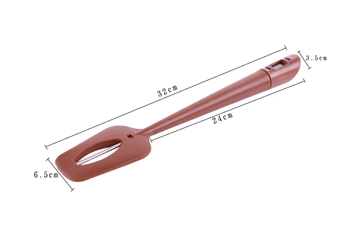 Digital LCD Display Silicone Spatula Thermometer Cooking Thermometer Chocolate  Thermometer