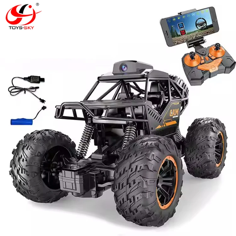 1/18 Alloy 4WD High Speed Rc Car for Kids Rc Auto Rock Crawler Drift  Climbing 4WD RC Car With Wifi Camera