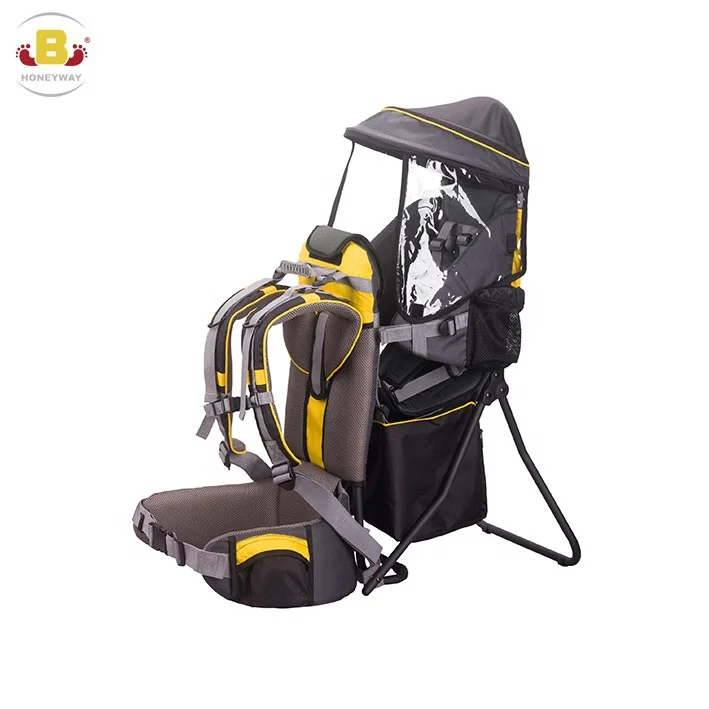 EN13209 Baby Hiking Backpack Carrier with Aluminum Stand