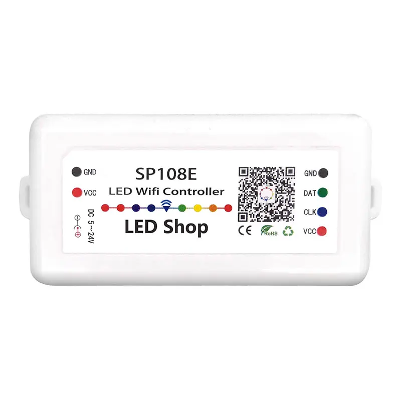 SK6812 led strip controller WIFI full color controller LC-SP108 color adjustable