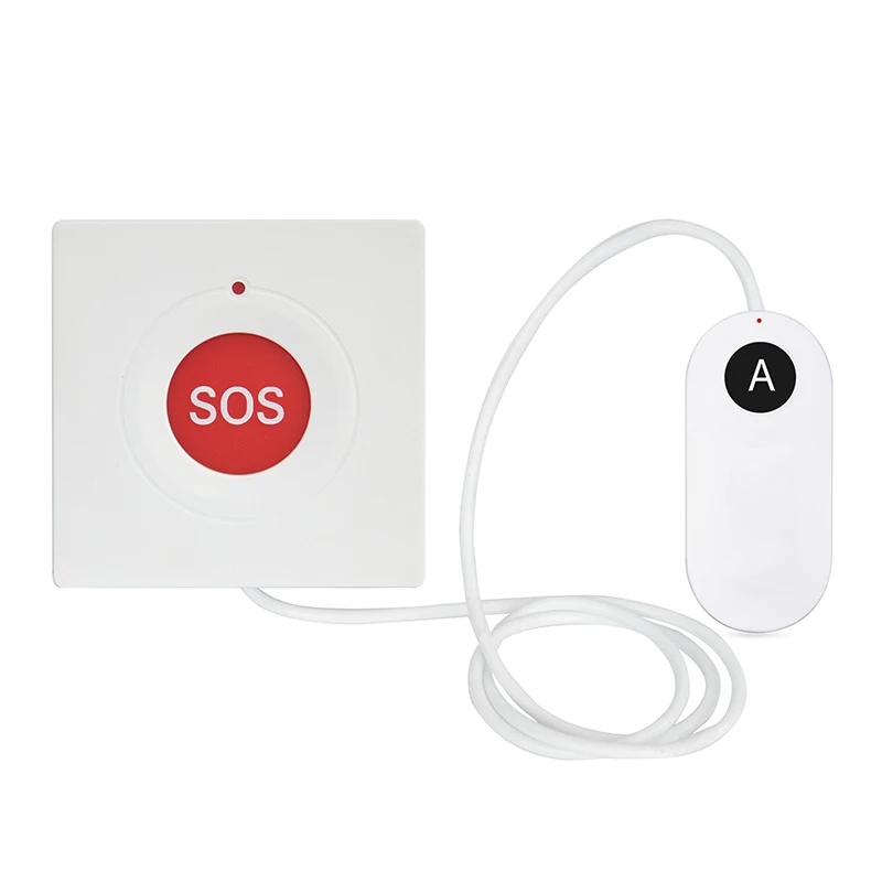 SOS Security  Emergency Alarm Shell Wall Doorbell Button Kid Elderly Call for Help  Alarm System Security Fire Alarm