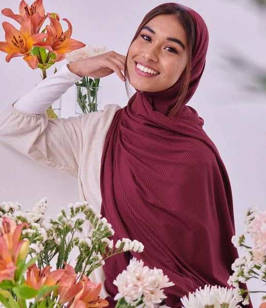 Schal Hijab Set Nine Iron Jersey Maxi 
