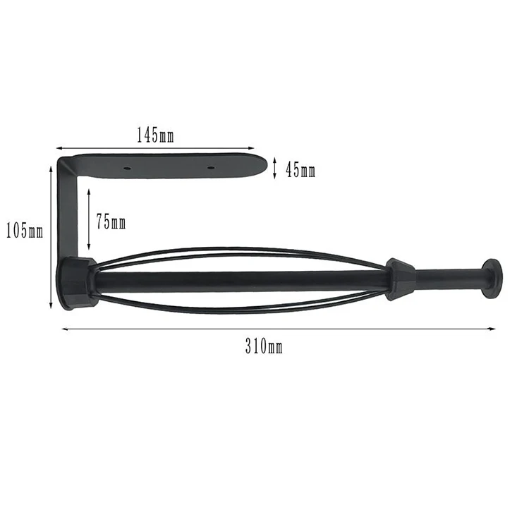 Tension Arm With Spray Bottle Paper Towel Holder With Spray Bottle