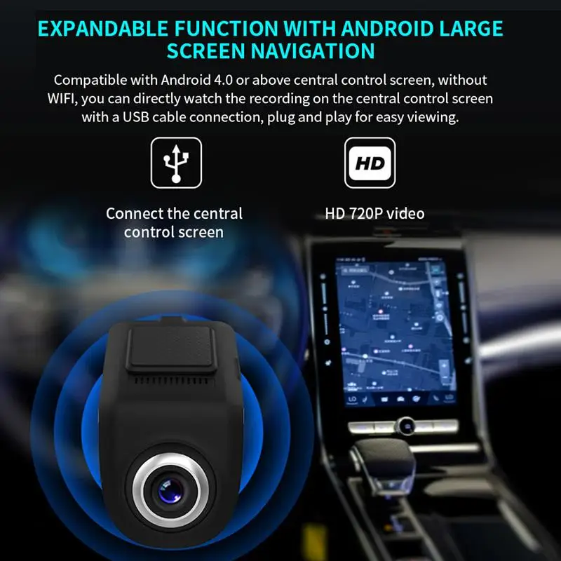 Small Eye Dash Cam Car DVR Recorder Camera with Wifi Full HD 1080p