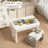 Bloques de construcción mesa-coche-silla-coche bloques de construcción-7245515