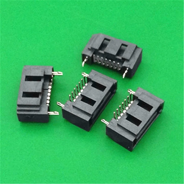 PCB Application Straight Dip SATA Sockets SATA Data Connector