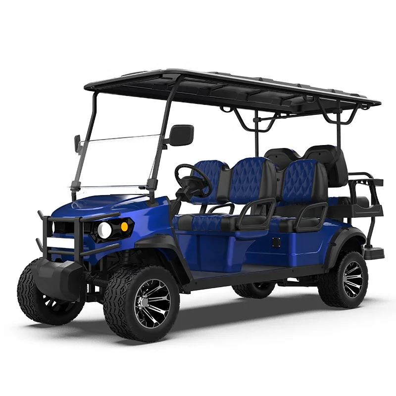 High Quality Off-road Club 48v Cheap Electric Golf Carts 6 Seater Golf ...