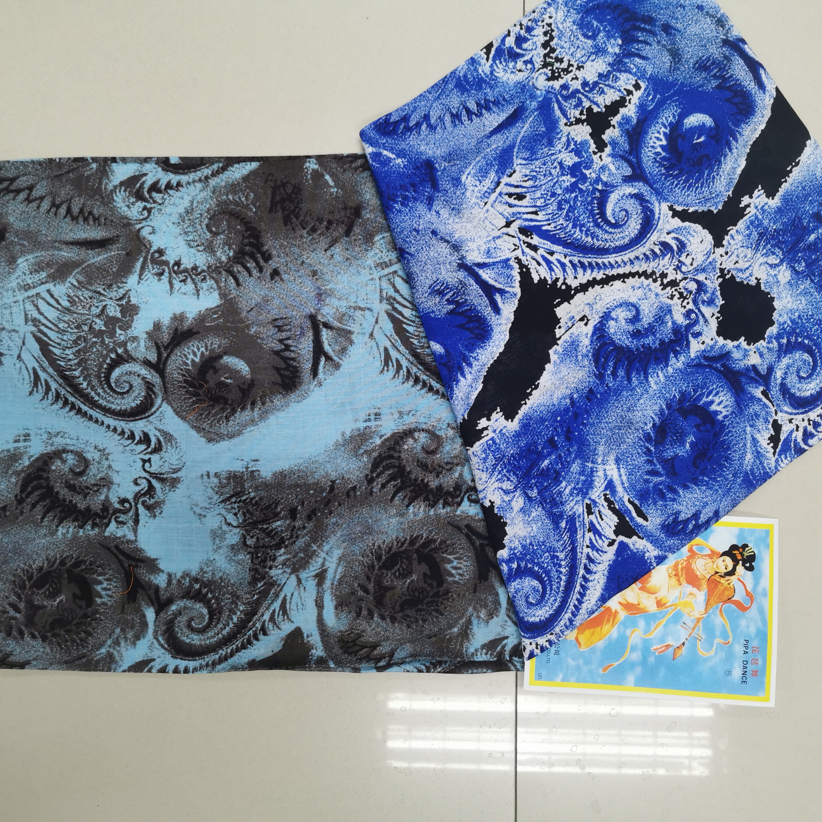 100% вискоза, печатный Аккумулятор для берегов