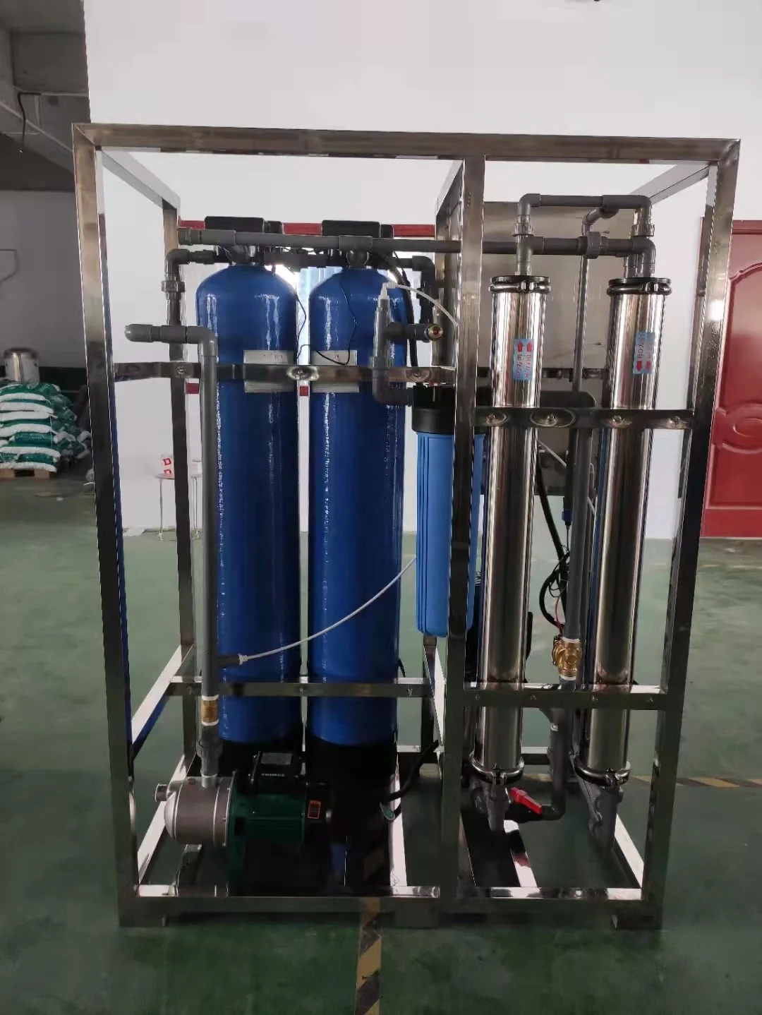 Osmosis Inversa Water Filter System Sachet Water Machine Price in Ghana Fabrica De Filtros Industriales 2 Ton Reverse Osmosis