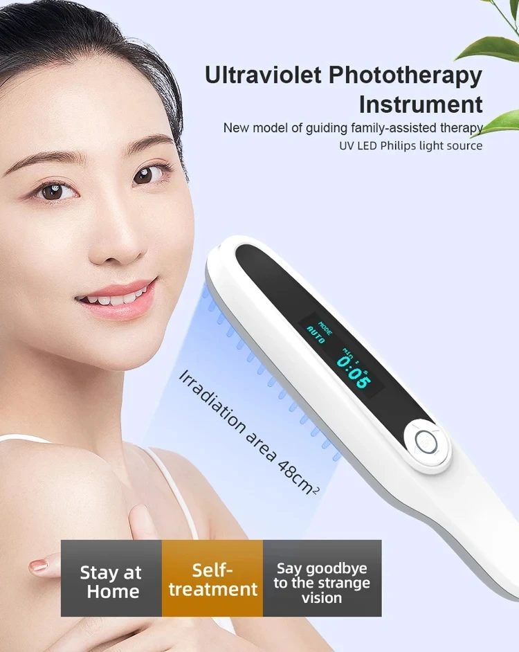 Uvb Lamp Uv Lamp Phototherapy Light Therapy Psoriasis 311nm Uvb Light Therapy Vitiligo Cream Treatment