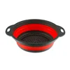 Red Colander Set