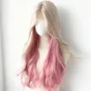 65cm - Ondas grandes - Degradado platino rosa