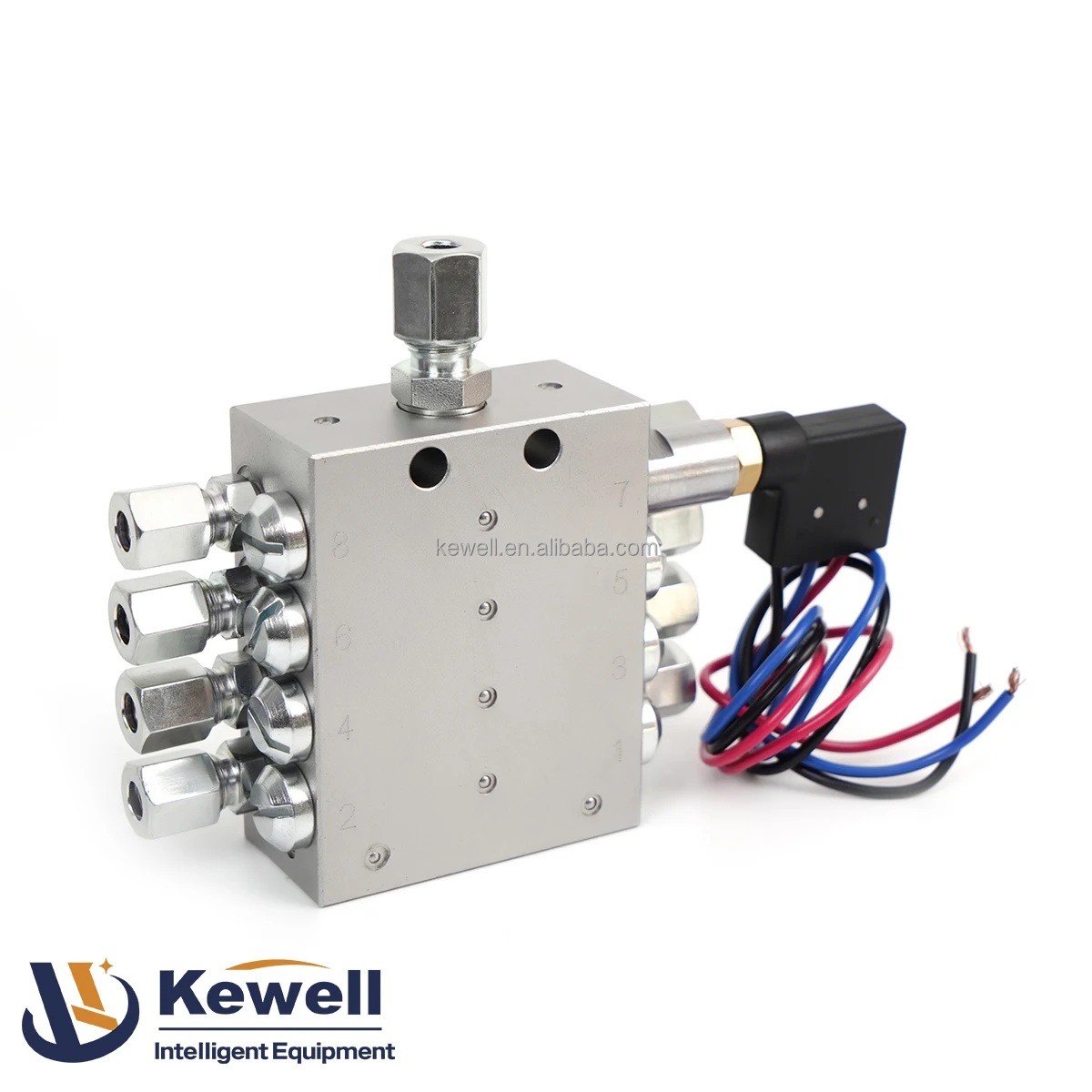 SSV Progressive Lubrication Metering Grease Feeder Dispenser Block Device Oil Divider Valve Injector Distributor Mining