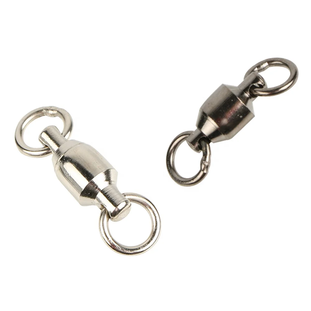 Fishing Ball Bearing Swivel with Coast lock Snap