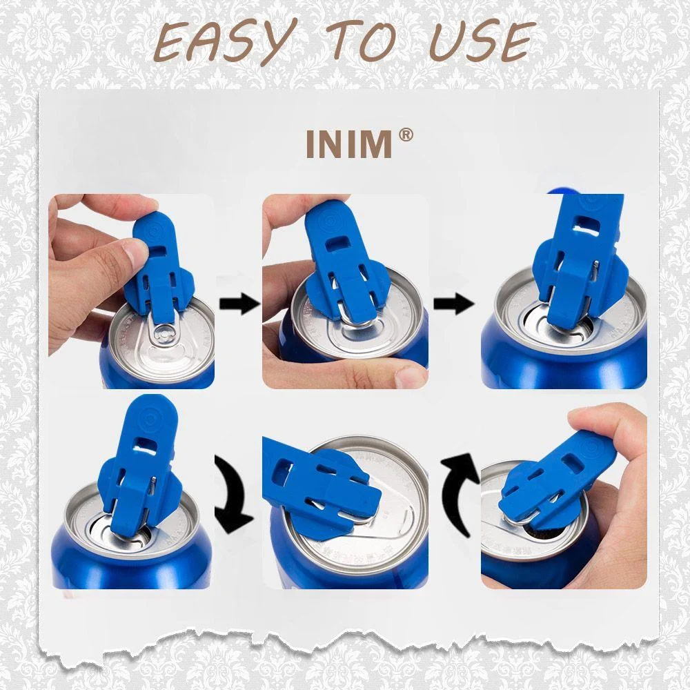 3pcs/pack protect soda easy can opener