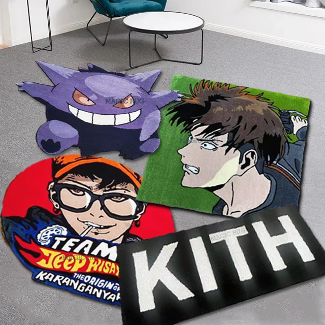 Akibaba Rug Custom Modern Design Classic Kakashi Hatake 3d Shagy Rug Living Room ...