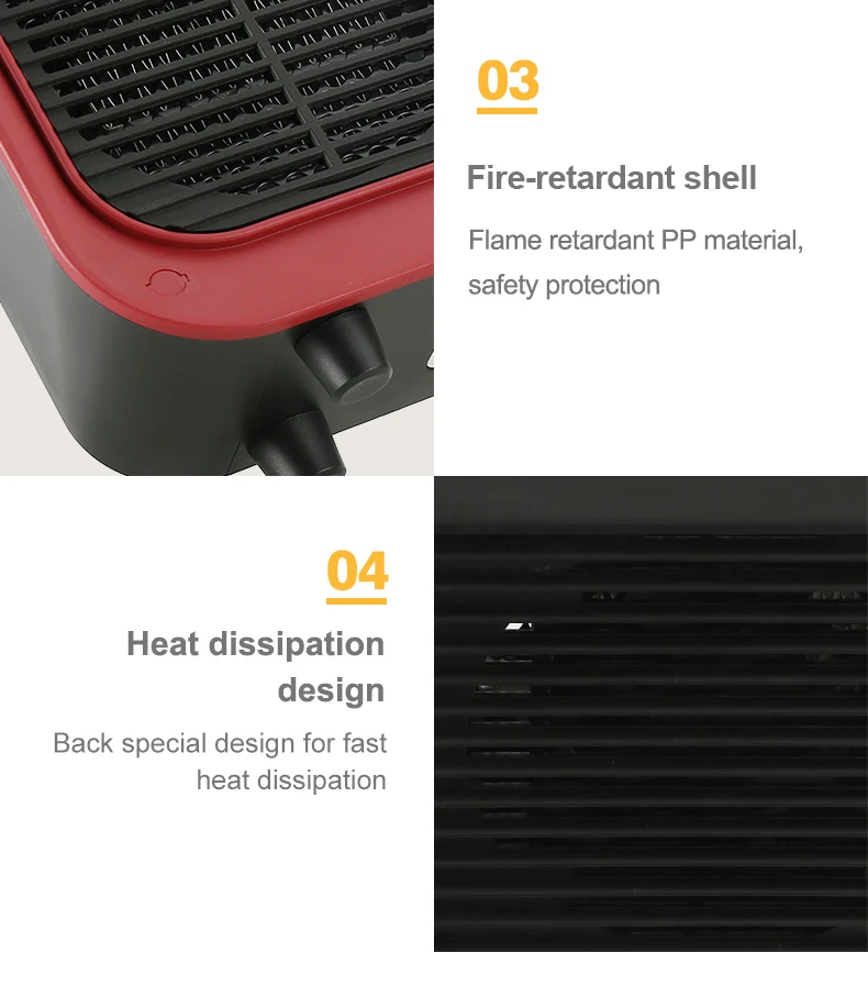 Old School Hands Warmer Foot Heater For Ladies Desktop Small Home Use Hot Wind Hot Air Machine PTC Ceramic Heating