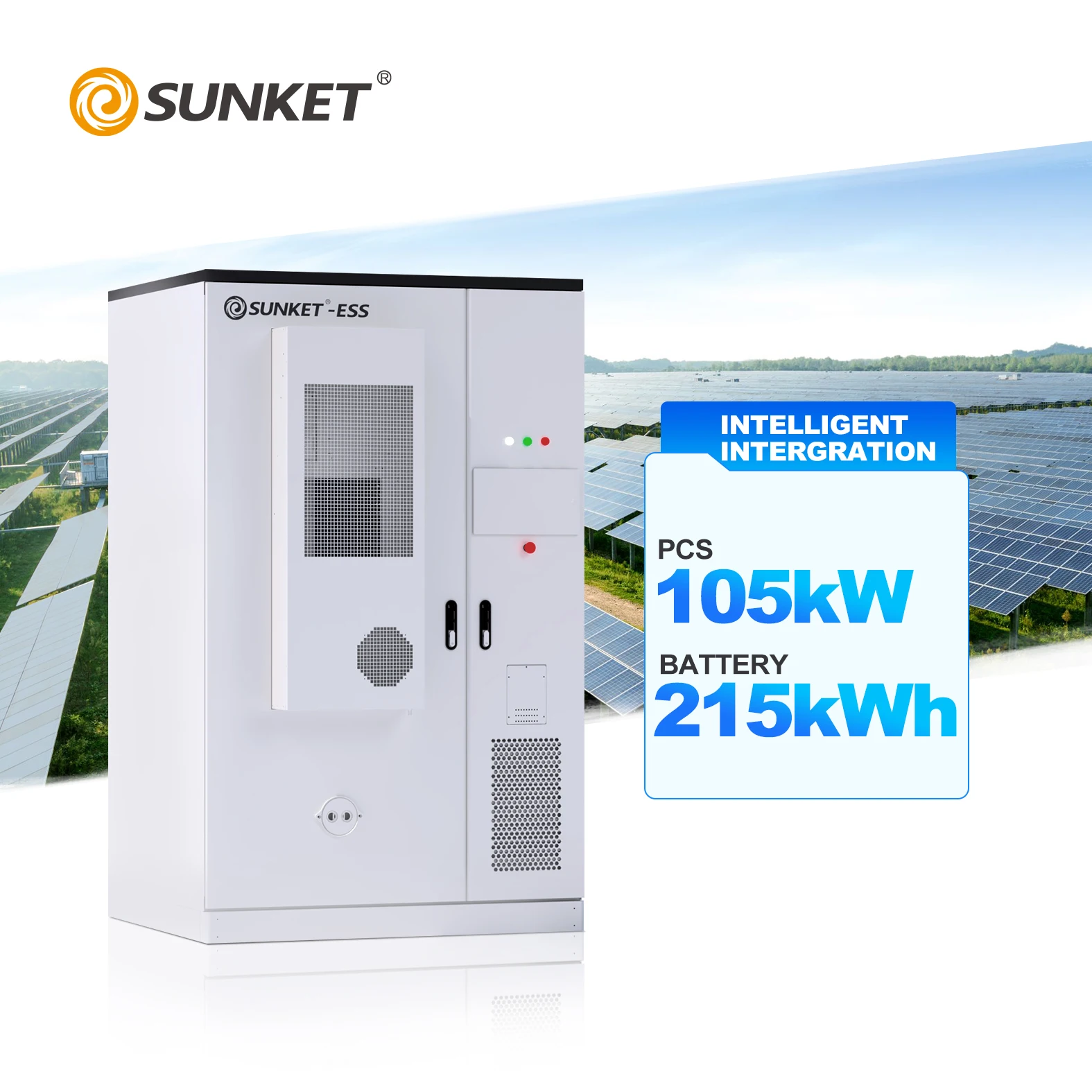 1mw Solar Battery Cabinet Energy Storage Container 100kwh 200kwh Solar ...