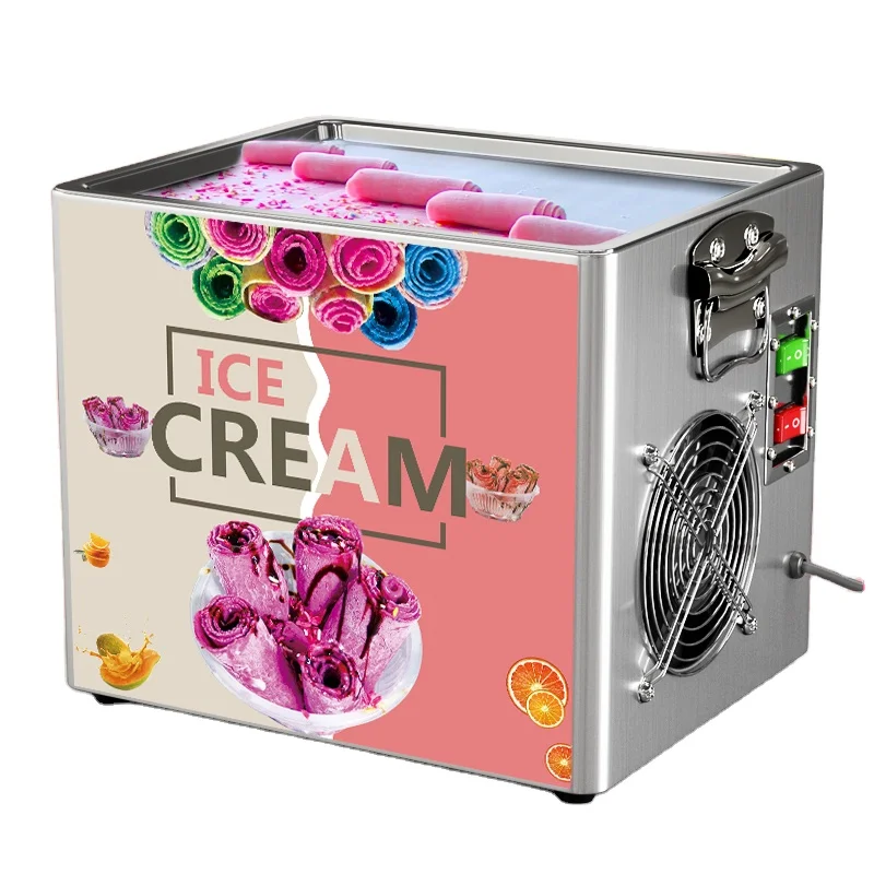 MAZAKI - MINI ICE CREAM ROLL MACHINE 