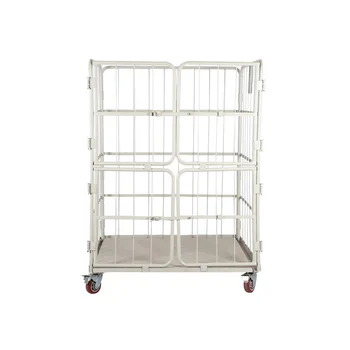 Easy Installation Furniture Storage Trolley Capacity 500kg Metal Storage Cages Heavy Duty Metal Storage