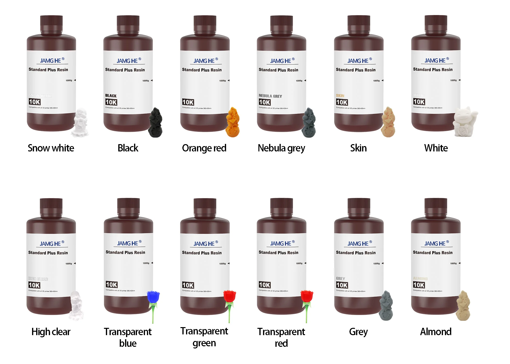 [MOQ: 3 Bottles] Standard Resin 1000G