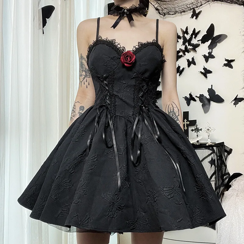 aesthetic grunge dresses Mirabella Surreal Semi-Sheer Eye Print Mesh Dress Print / S