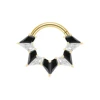 PVD gold+ blk/cry