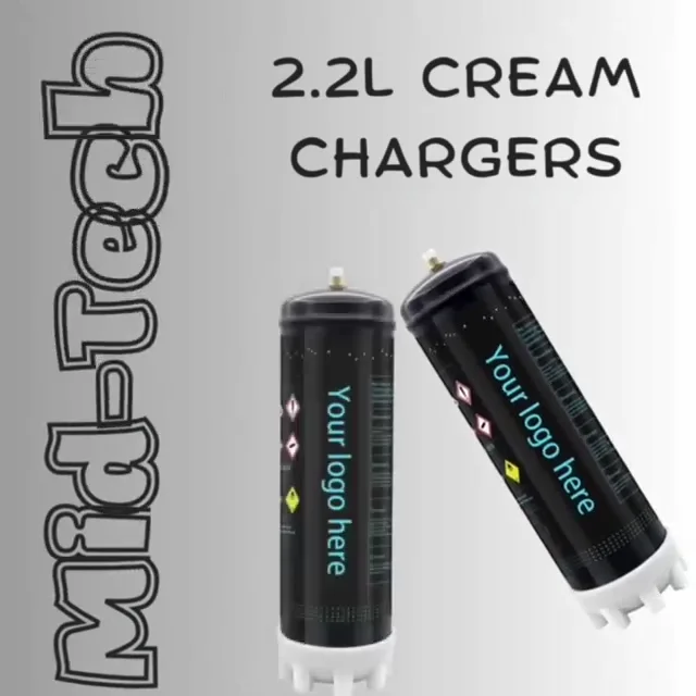 Good Price High Pressure Disposable Gas Cylinder2.2l Whipped Cream