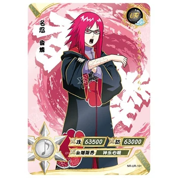 Wholesale Narutoes Cards Anime UR Full Series No.101-114 Collection Special Card Children's Birthday Gift