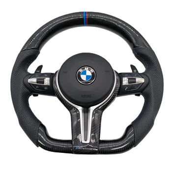 M Performance Carbon Fiber Steering Wheel Fit For Bmw F30 F32 F10 F20 ...