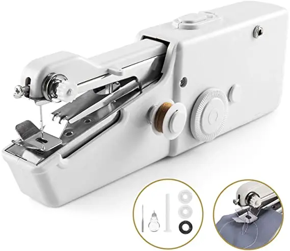 Бытовая швейная машина Мини Ручной портативный мини-швейной машины