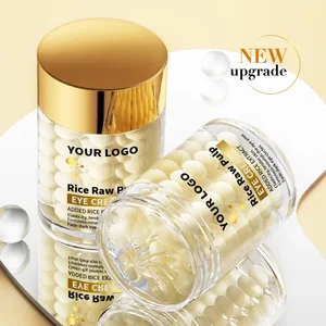 OEM Organic Eye Cream for Dry Skin Rice Extract Collagen Hyaluronic Acid & Moisturizing Hydrating Anti-Wrinkle Anti-Puffiness