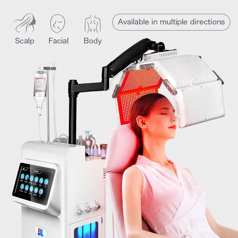 Professional 13 in 1 Hydra Oxygen Microdermabrasion Machine PDT Skin Management Dermabrasion Machine