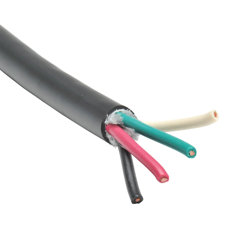 Flexible Cable 3x12AWG 3x10AWG 4x10AWG 4x8 AWG 600V SOOW Rubber Cable