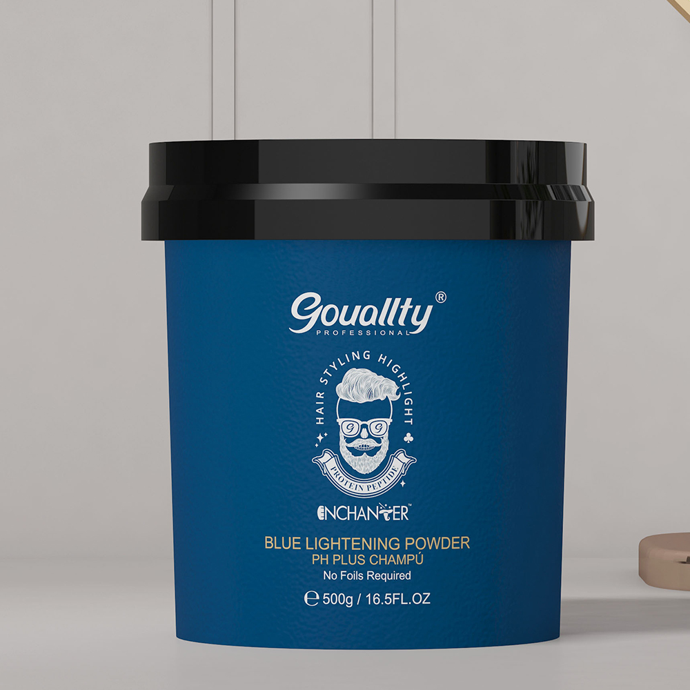 ENCHANTER Multi Blonde Powder Lightener Dust Free Blue Hair Bleaching Powder