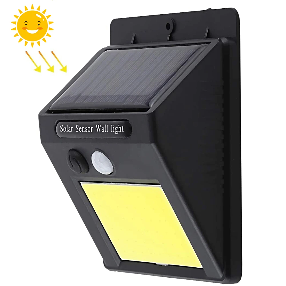 48 LED COB outdoor solar light IP 65 waterproof solar lights outdoor garden