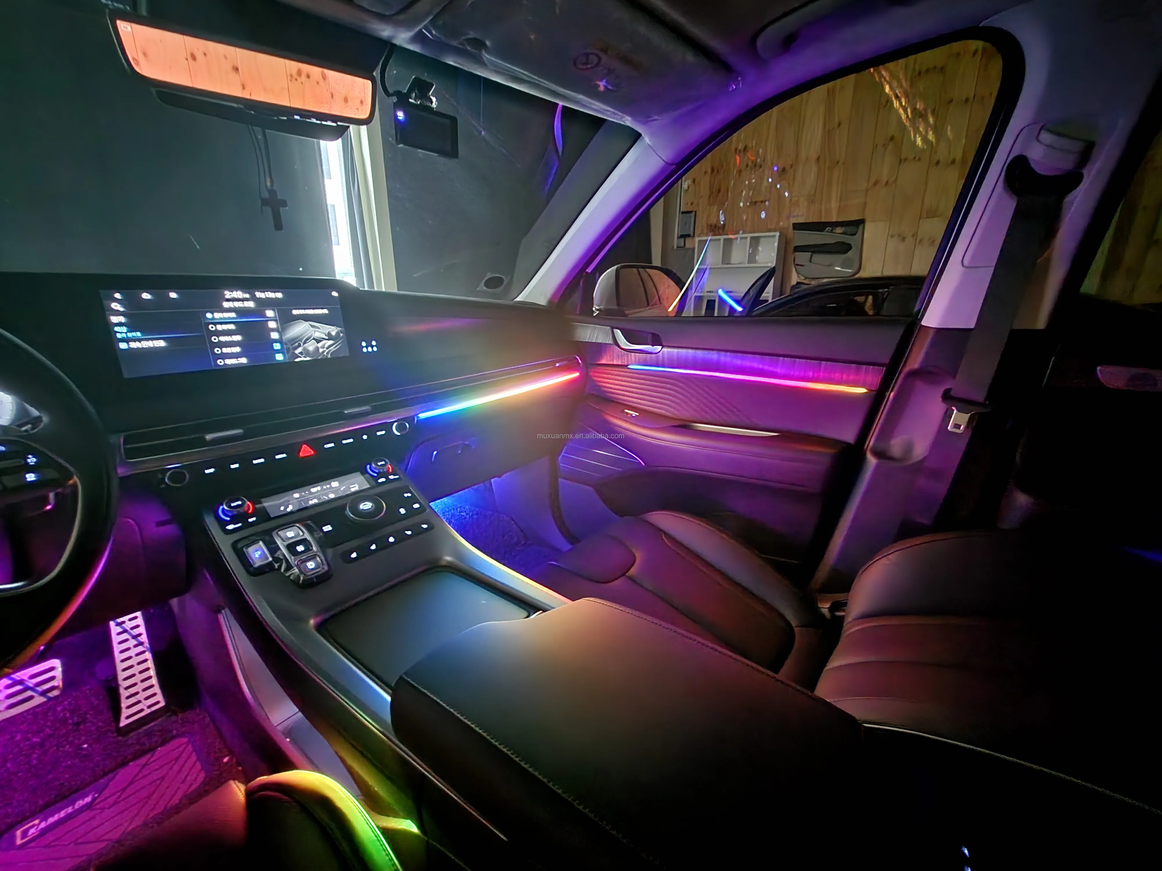 22 In 1 Symphony Ambient Light Car Interior Led Acrylic Guide Fiber