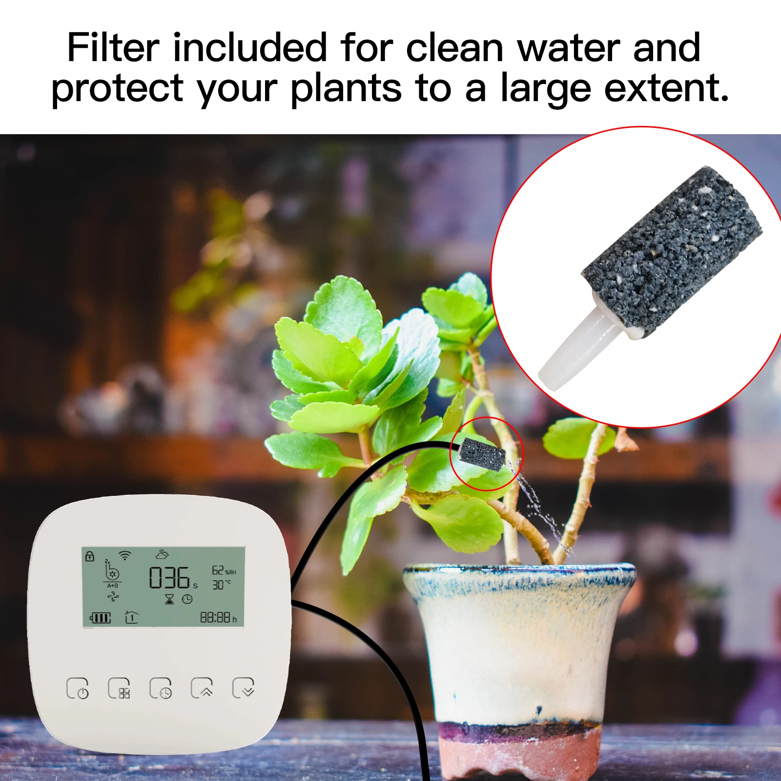 Tuya Smart Self Watering System - Automatic Drip Irrigation