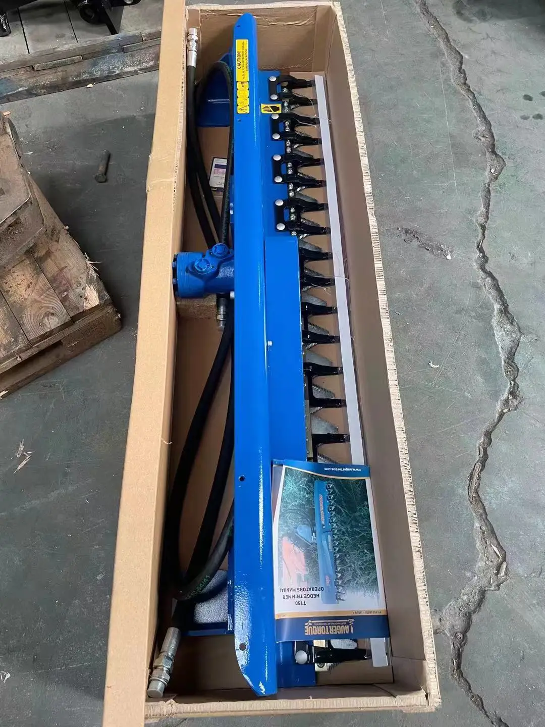 Skid Steer Loaders Excavators Attachment Hydraulic Hedge Trimmer