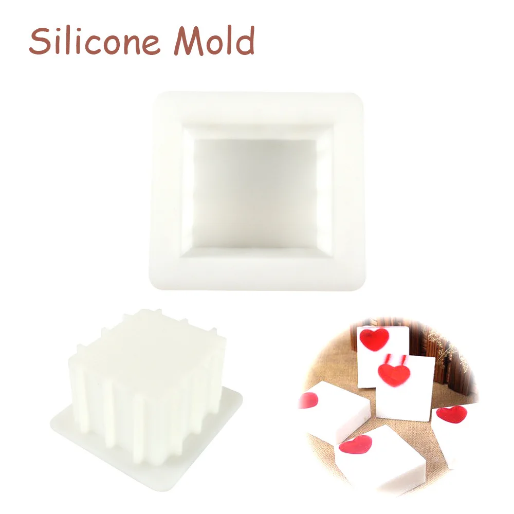 500 Ml Square Cube Silicone Soap Mold Square Soap Mold -  Denmark